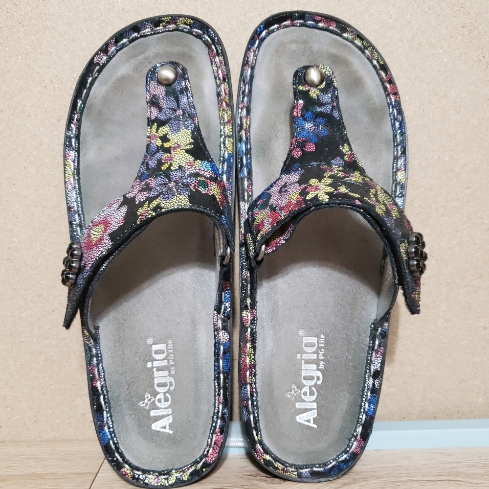 Carina Noche Flora Alegria Sandals Size 41 - Picture 1 of 11